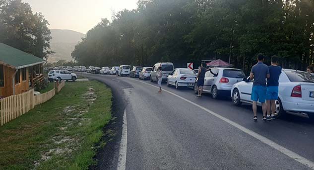 Istrancalar’da tatil trafiği