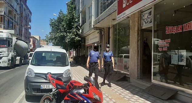 Pınarhisar’da denetlemeler devam ediyor