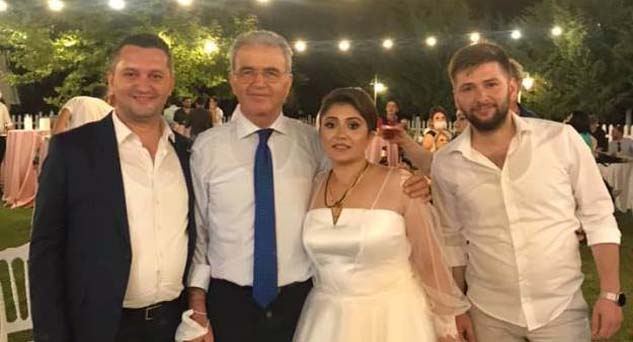 Milletvekili Kayan’ın düğününe katıldılar