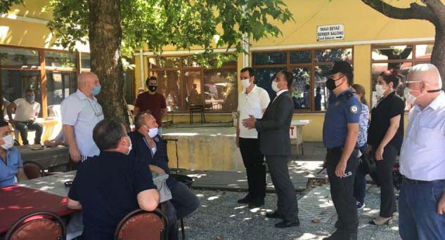 Kaymakam Kılıç Vize’de denetim yaptı