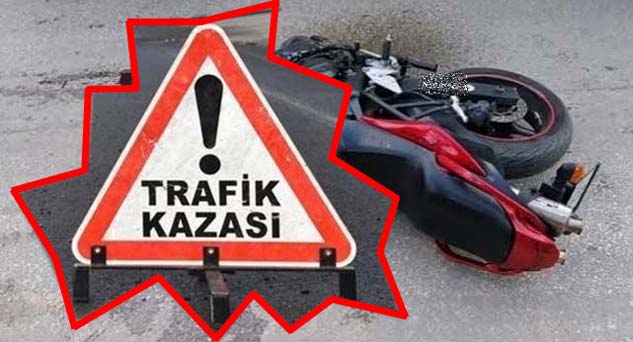 Plakasız motosikletler kaza yaptı
