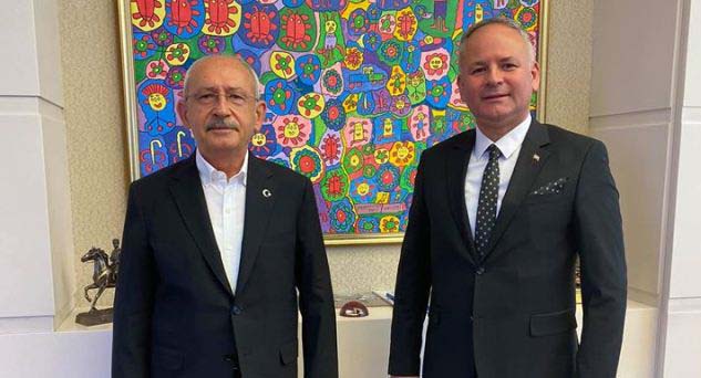Başkan Türker'den Genel Başkan Kılıçdaroğlu'na ziyaret