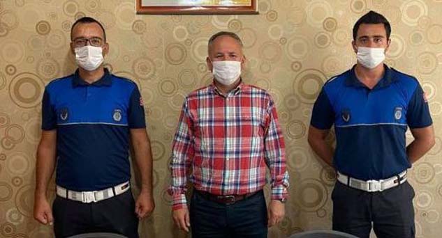 Zabıta personelinin gününü kutladı