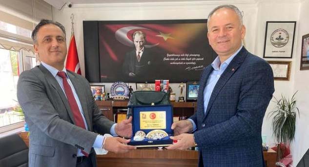 Kaymakam Kılıç’tan Başkan Türker’e ziyaret