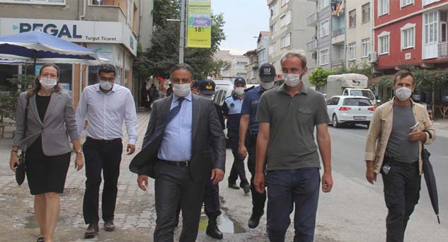 Pınarhisar’da Covid-19 denetimi