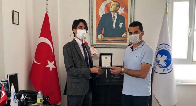 Pınarhisar MYO Dr. Öğr. Ali Mülayim’e teslim
