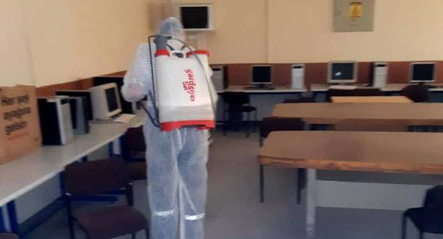 Kaynarca’daki okul yüz yüze eğitime hazırlandı