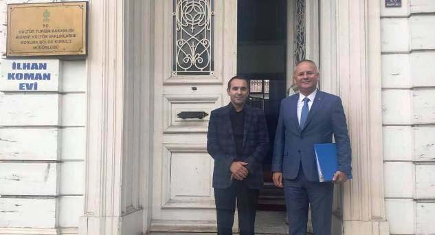 Türker’den Edirne Anıtlar Kuruluna ziyaret