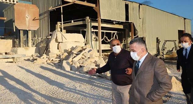 “Küfeki Taşı” işleme tesislerini gezdi