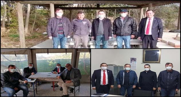 Pınarhisar’ın köylerini ziyaret ettiler