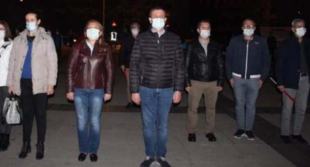 Başkan Akdeniz Kurtuluş Konvoyuna katıldı
