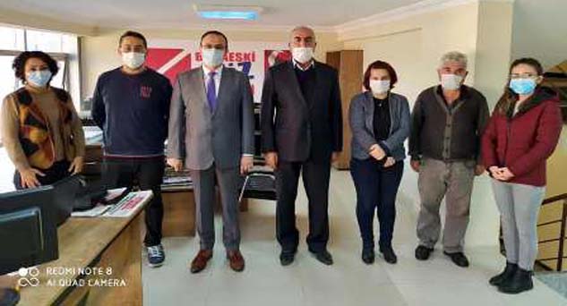 BİK Tekirdağ Şubeden Kırklareli Gazete ve Kurumlarına ziyaret