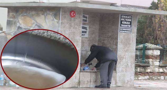 Pınarhisar’da musluklardan çamur aktı!
