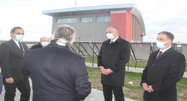 Gençlik Merkezi’nde inceleme yaptı