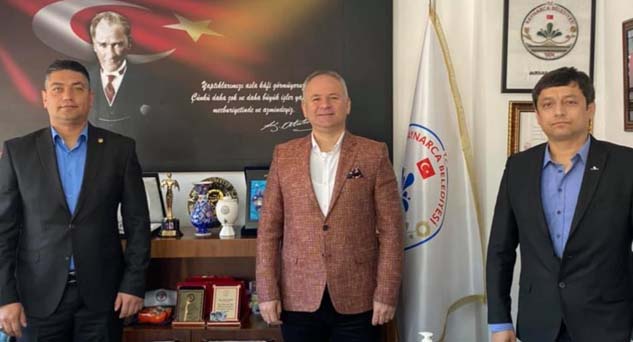 Dernek Başkanlarından Başkan Türker’e ziyaret