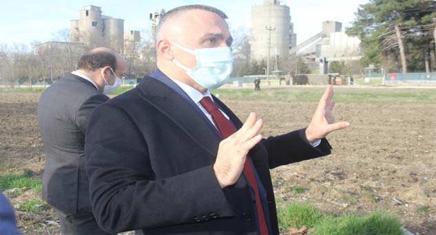 112 Acil Sağlık İstasyonu yapılacak alanı inceledi