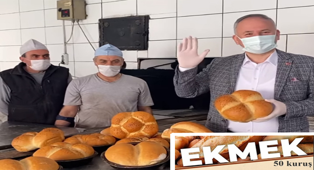Kaynarcalı esnafa ekmek 50 kuruş