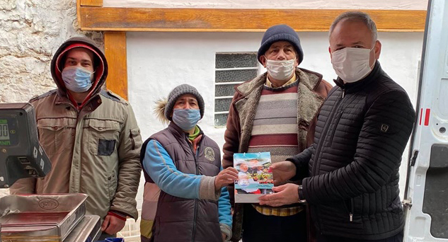 Başkan Türker yine halkın içinde