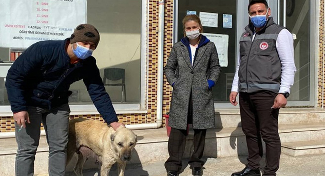 Acil destek ekipleri görevinin başında