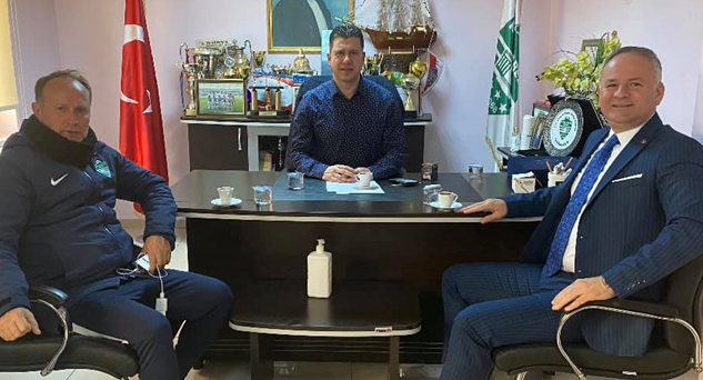 Başkan Türker’den Kırklarelispor’a ziyaret