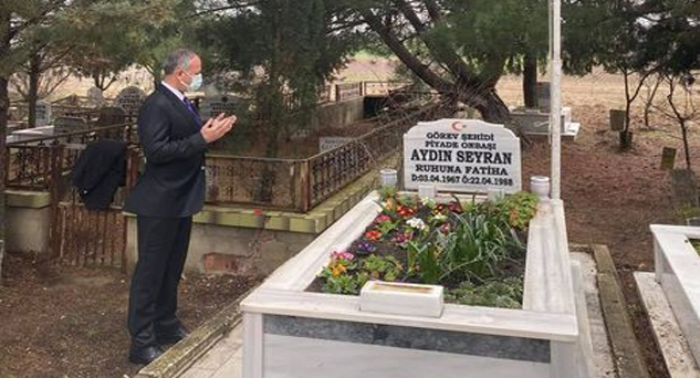 Başkan Türker’den 18 Mart’ta anlamlı ziyaret