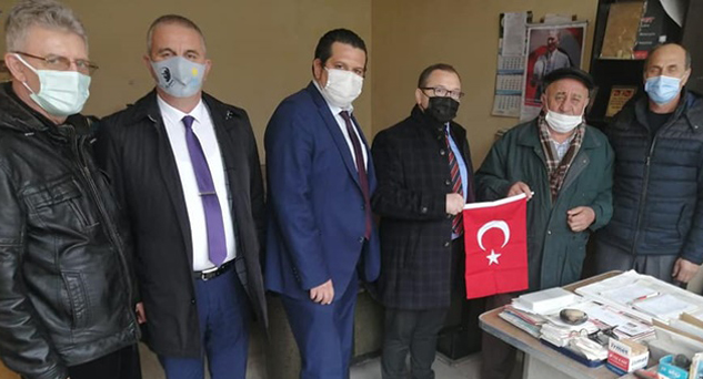İYİ Parti’den mahalle muhtarlarına ziyaret