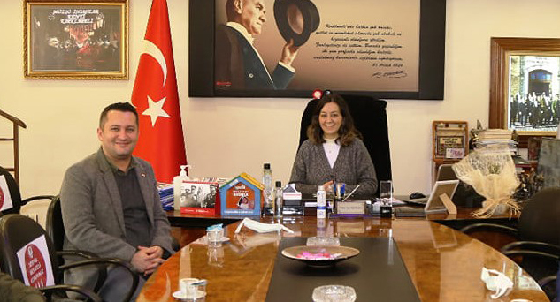 Başkan Akdeniz’den nezaket ziyareti