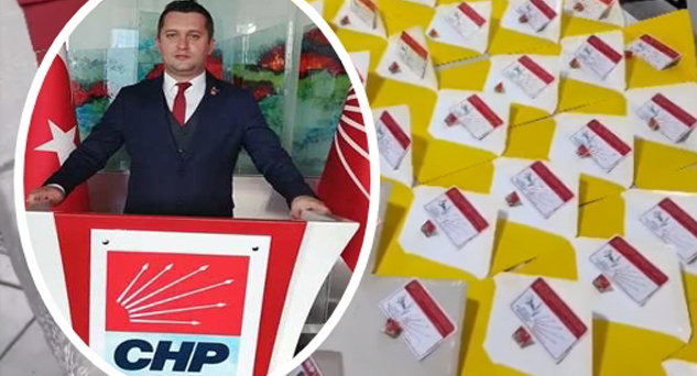 CHP üyelerine üyelik kartı ve rozet
