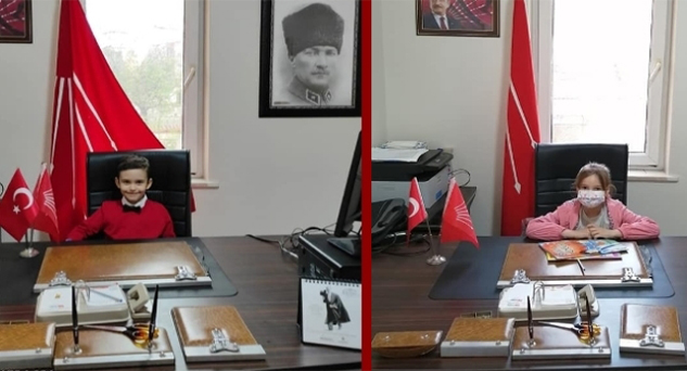 23 Nisan’da koltuğu çocuklara devretti