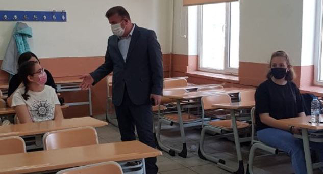Müdür Aşcı’dan motivasyon ziyareti