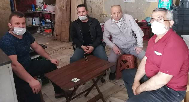 Pandemide esnafların durumları konuşuldu