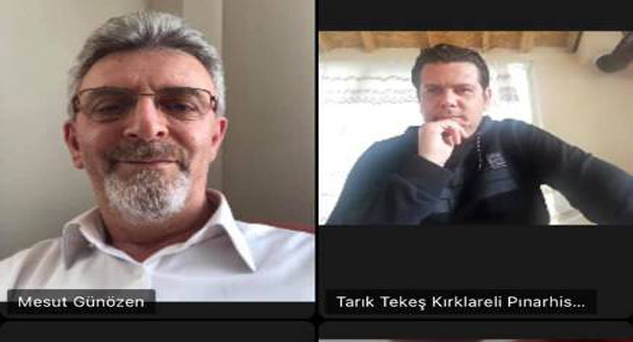 İYİ Partililer video konferans yöntemiyle bayramlaştı