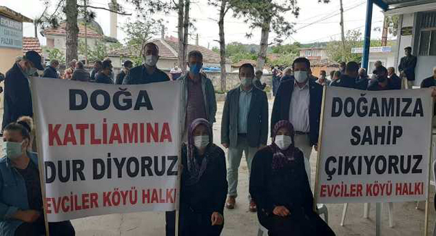 Evciler Köyü’ne bir destek de İYİ Parti’den