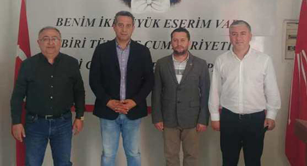 CHP Pınarhisar misafirlerini ağırladı