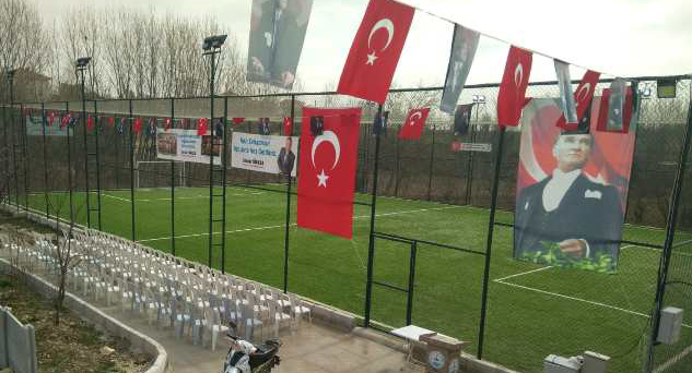 “Kaynarca’daki halı saha 1 hafta ücretsiz”