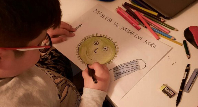 Çocuklar hayal dünyalarında sınır tanımıyor