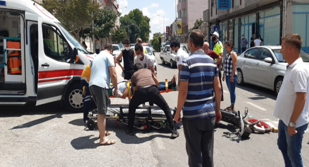 Aynı saatlerde iki kaza