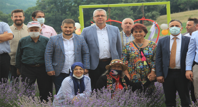 Pınarhisar mis gibi “lavanta” koktu