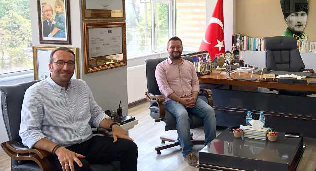 Başkan Akdeniz’den Başkan Altıntaş’a ziyaret