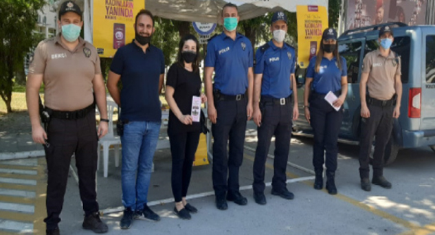 Kadına şiddete “HAYIR”