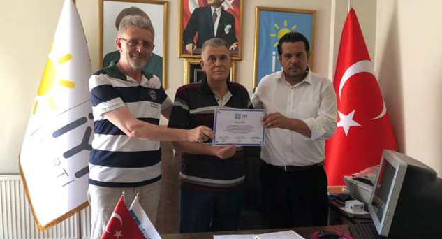 İYİ Parti Dere Mahalle Başkanı değişti