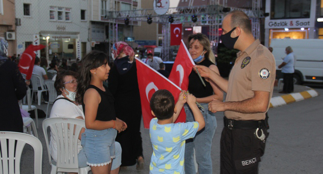 Pınarhisar 15 Temmuz’da yine nöbetteydi