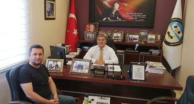 Başkan Akdeniz’den Başkan Çobanoğlu’na ziyaret