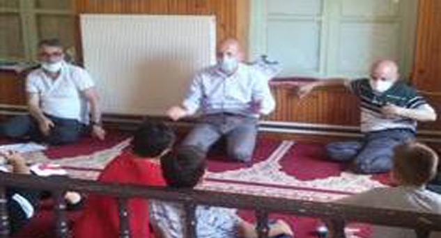 Camiler çocuk seslerine kavuştu