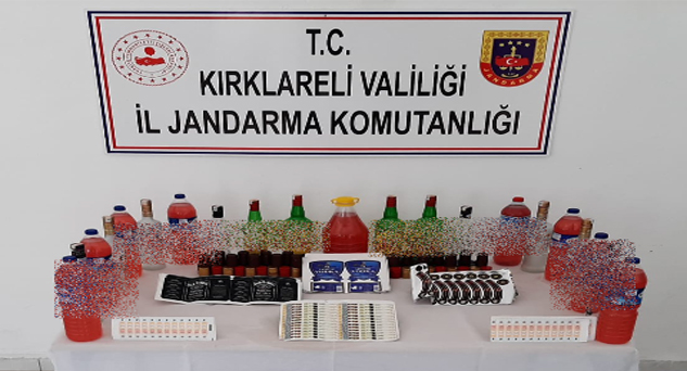 Sahte içki operasyonunda 3 gözaltı