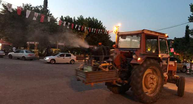 Kaynarca’da ilaçlama çalışmalarına devam