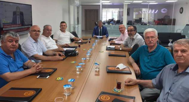 29. Bölge Birliği Yönetimi toplantısına katıldı
