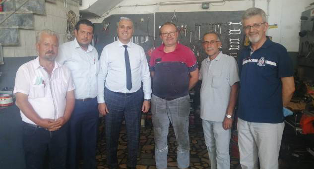 İYİ Parti’den Yeni Sanayi esnafına ziyaret