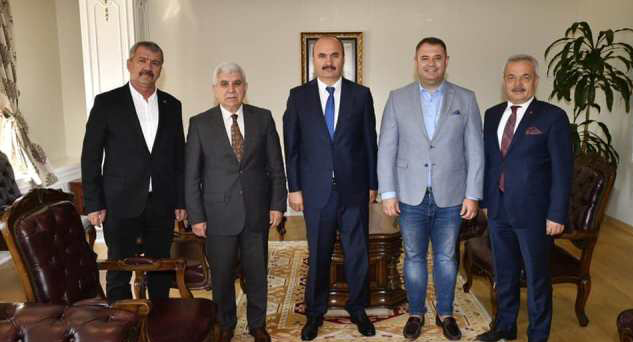 MHP’den Edirne Valisi Canalp’e ziyaret