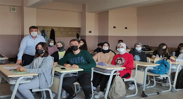 Milli Eğitim Müdüründen motivasyon desteği